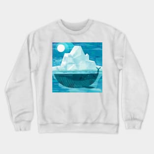 Whale and Iceberg Crewneck Sweatshirt